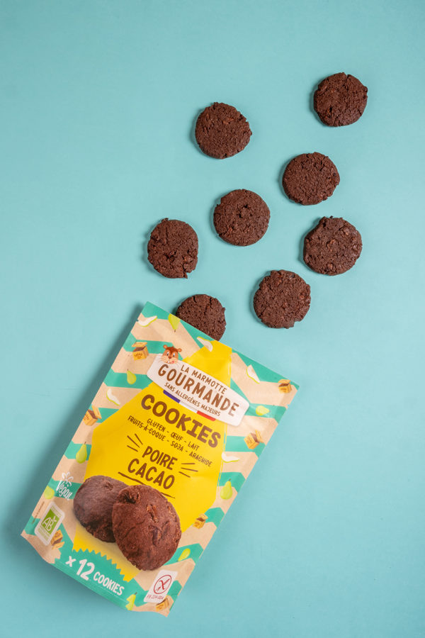 Cookies bio poire cacao – Image 2