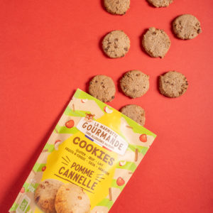 Cookies bio pomme cannelle