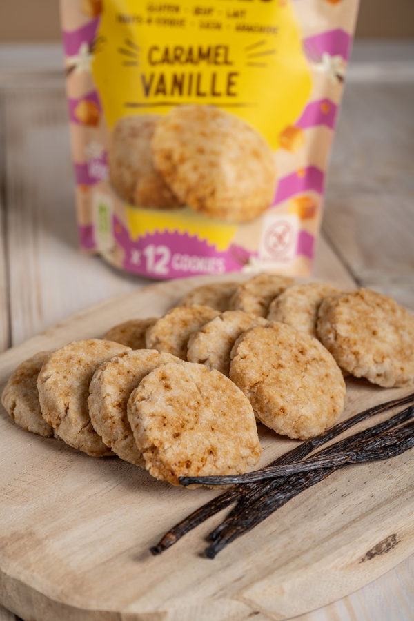 Cookies bio caramel et vanille – Image 3