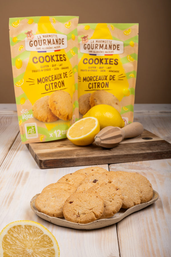 Cookies bio morceaux de citron – Image 3