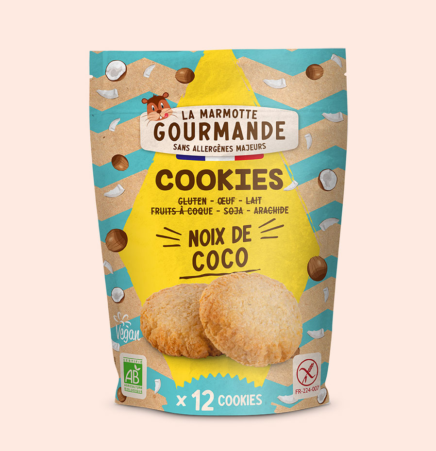 cookies sans gluten noix de coco