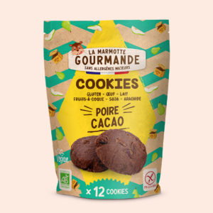 Cookies bio poire cacao