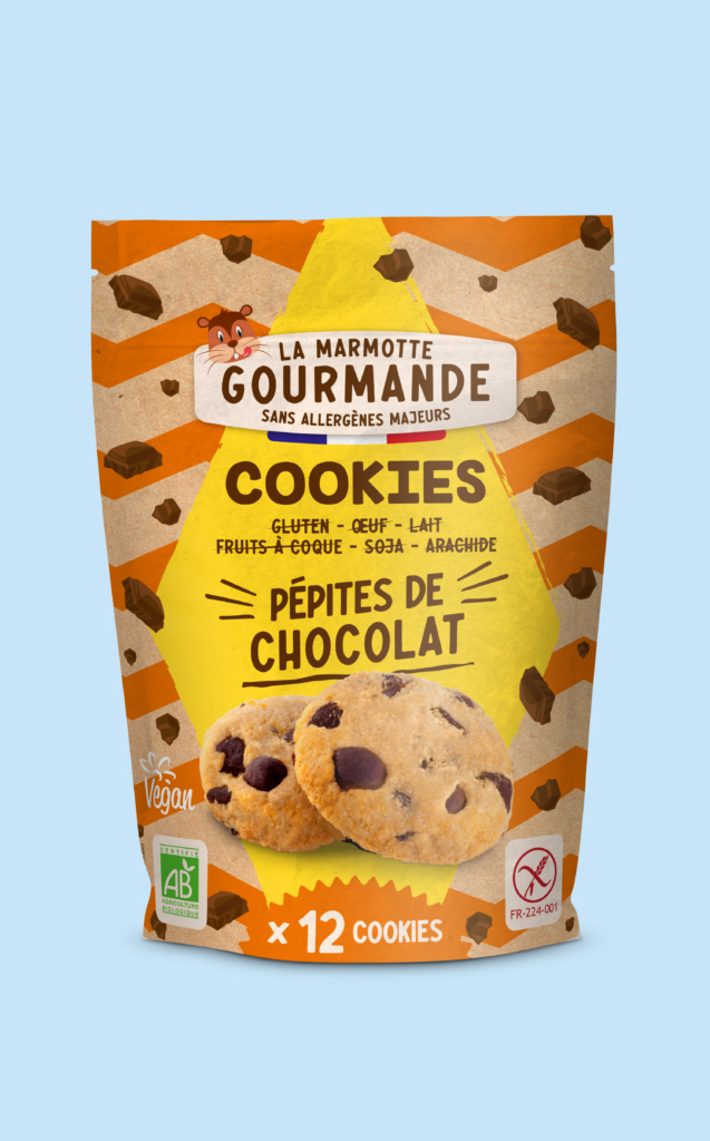 Cookies bio pépites de chocolat