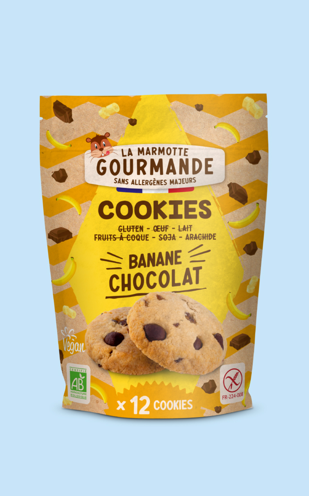 Cookies bio banane chocolat