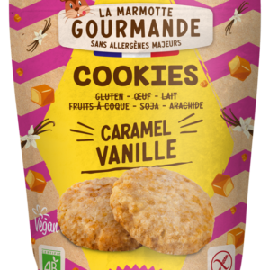 Cookies bio caramel et vanille