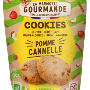 Cookies bio pomme cannelle