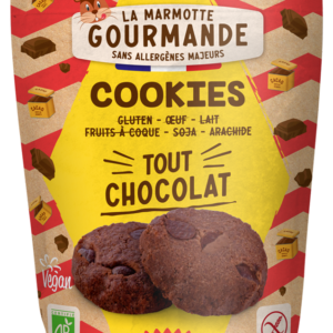 Cookies bio tout chocolat