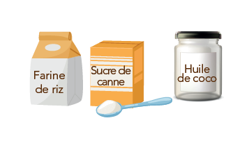 farine de riz sans gluten