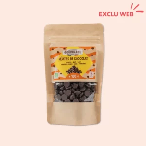 Sachet pépites de chocolat sans lait sans allergènes majeurs 100g