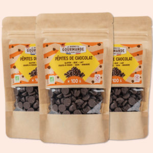 Pack 3 Sachets pépites de chocolat (3x100g)
