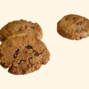 Cookies bio pépites de chocolat déclassés (oubli de poudre à lever !)