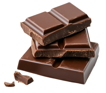 Carrées de chocolat pour Brownies