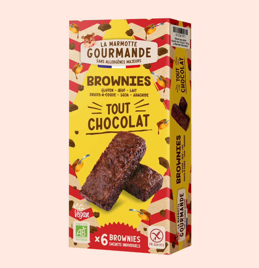 brownies sans gluten chocolat