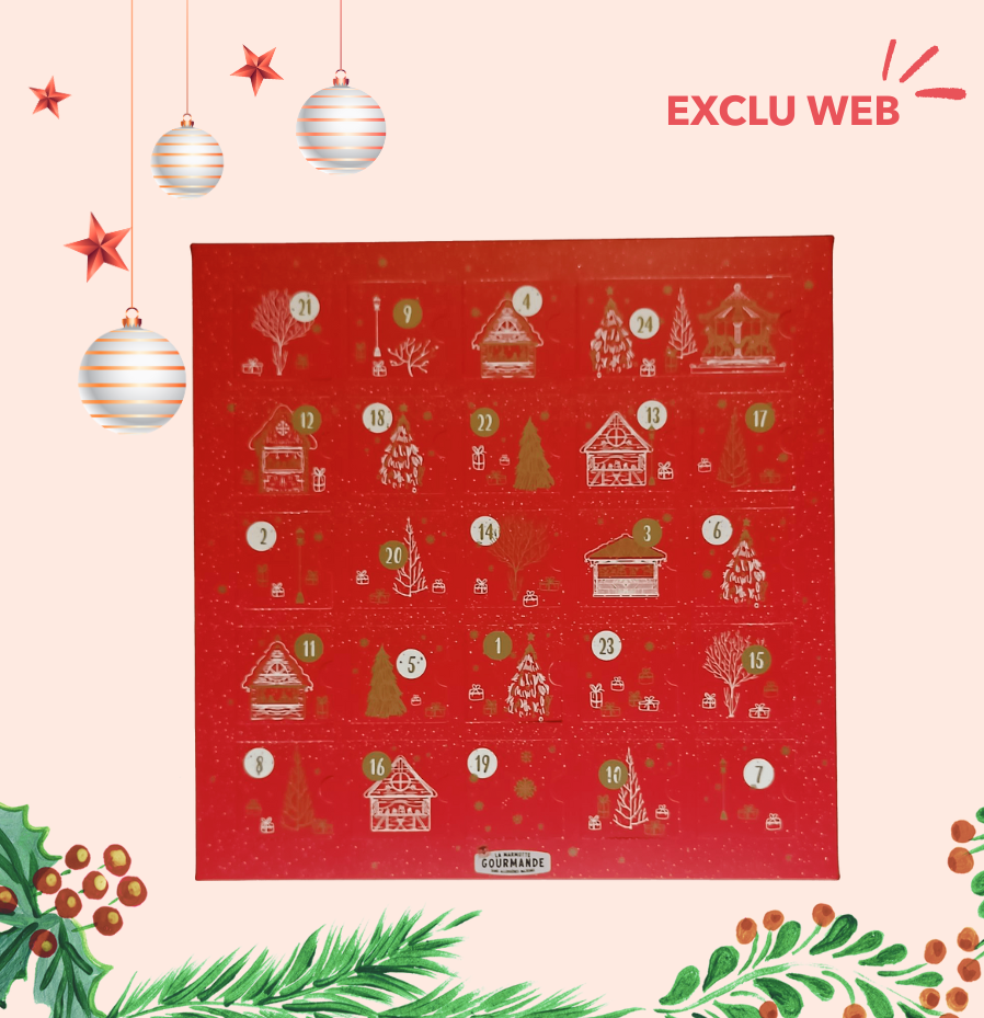 Calendrier de l'avent biscuits