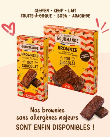 brownie sans gluten vegan La Marmotte Gourmande
