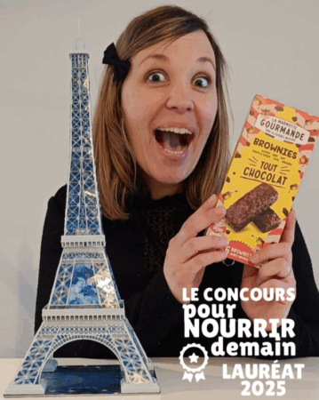 brownie sans gluten vegan La Marmotte Gourmande lauréat concours innovation alimentaire Pour Nourrir Demain