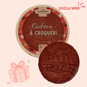 Cookie géant au chocolat sans gluten vegan | Boîte cadeau gourmand
