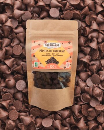 recette Mousse chocolat sans oeufs sans lait avec pepites La Marmotte Gourmande