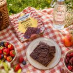 Pique-nique sans gluten, vegan et sans allergènes brownie La marmotte gourmande