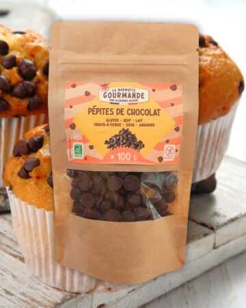pépites de chocolat vegan sans fruits à coque la marmotte gourmande