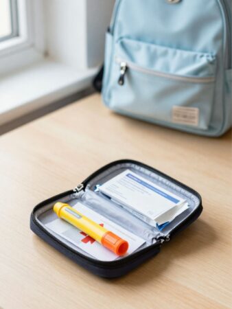 Stylo adrénaline les bons réflexes allergie la marmotte Gourmande